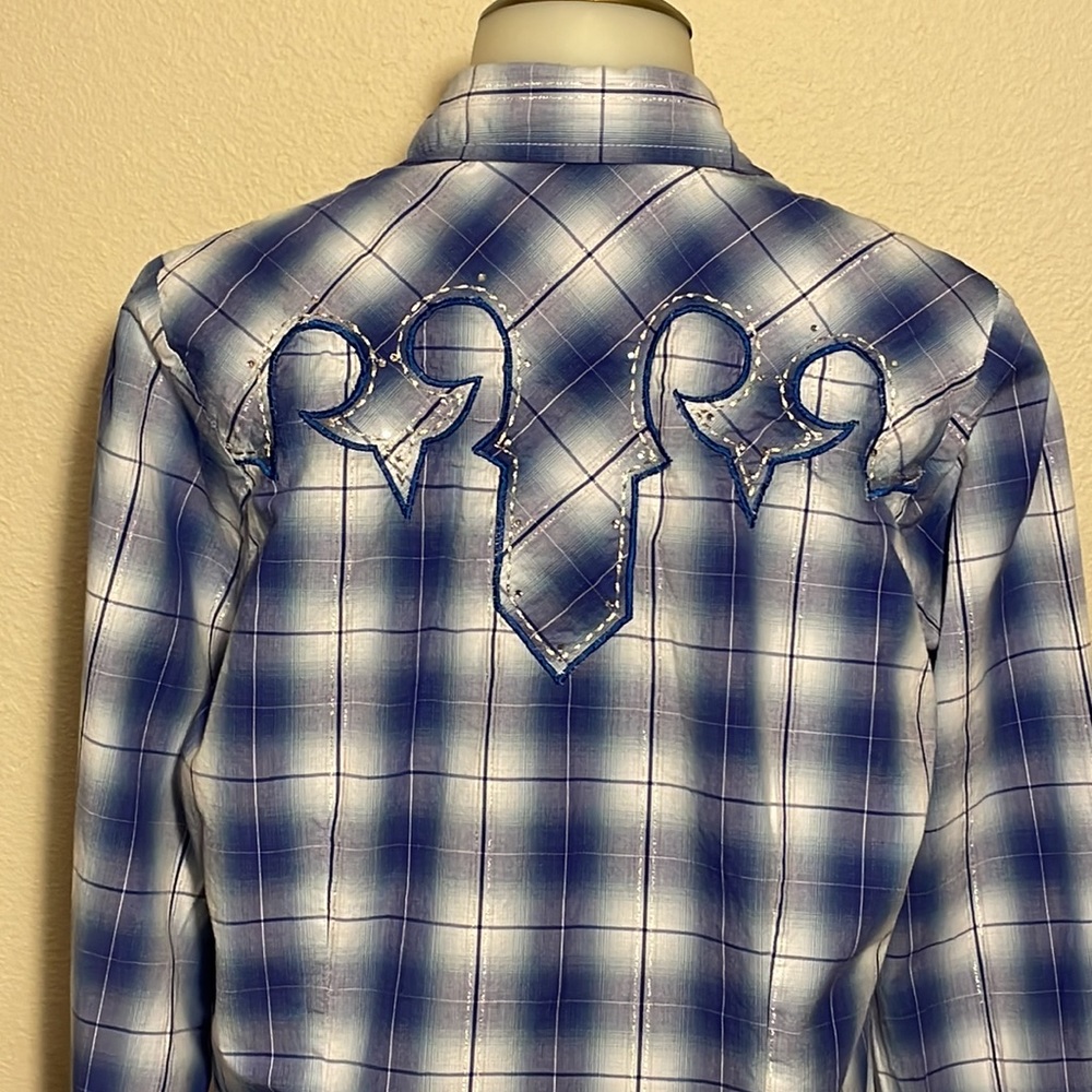Tired heart, women’s, cow girl shirt - Picture 7 of 13